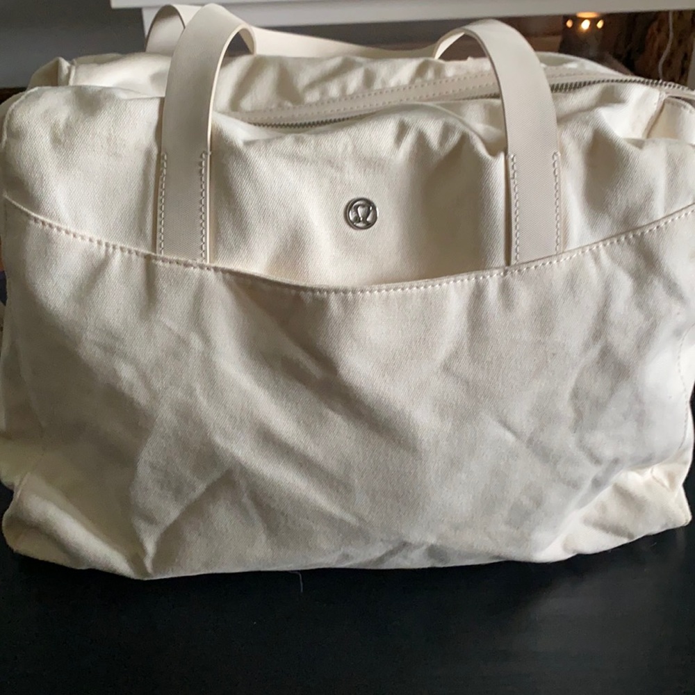 Canvas weekend bag